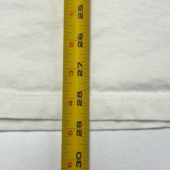 Vintage 90s Elton John T Shirt 1998 World Tour White - Picture 8 of 9